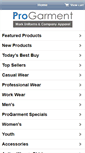 Mobile Screenshot of progarment.com
